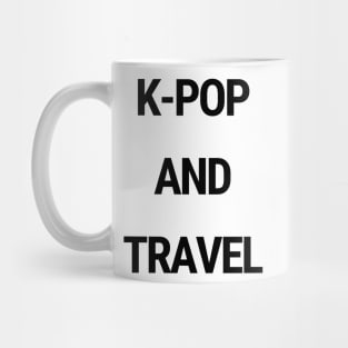 K-Pop and travel Mug